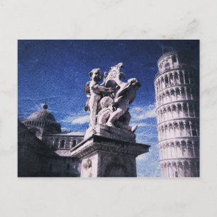 Afternoon in Pisa Postcard