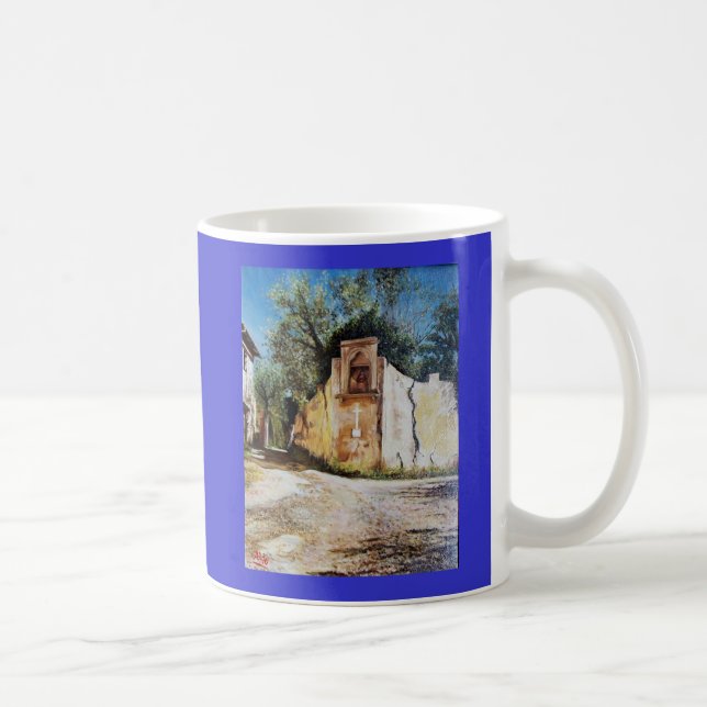AFTERNOON IN RIMAGGIO / Tuscany View Coffee Mug (Right)