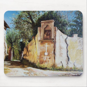 AFTERNOON IN RIMAGGIO / Tuscany View Mouse Mat