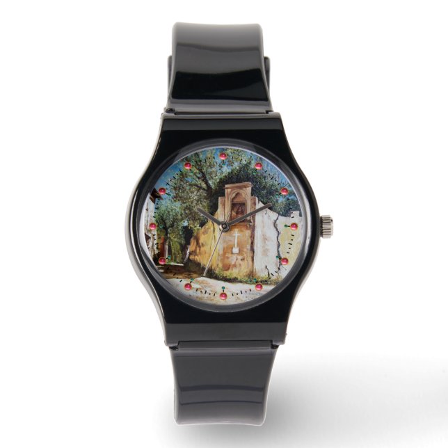 AFTERNOON IN RIMAGGIO / Tuscany View Watch (Front)