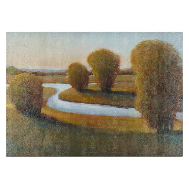 Afternoon Light V Cutting Board (Front)