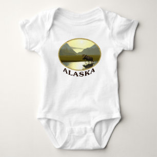 Afternoon Moose Baby Bodysuit