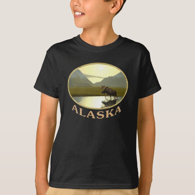 Afternoon Moose T-Shirt (Front)
