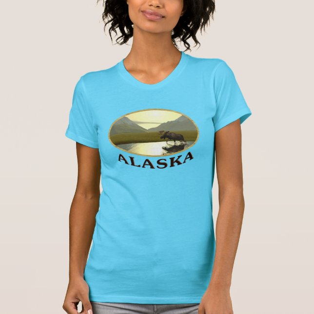 Afternoon Moose T-Shirt (Front)