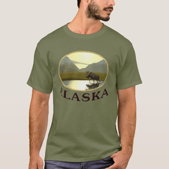 Afternoon Moose T-Shirt (Front)