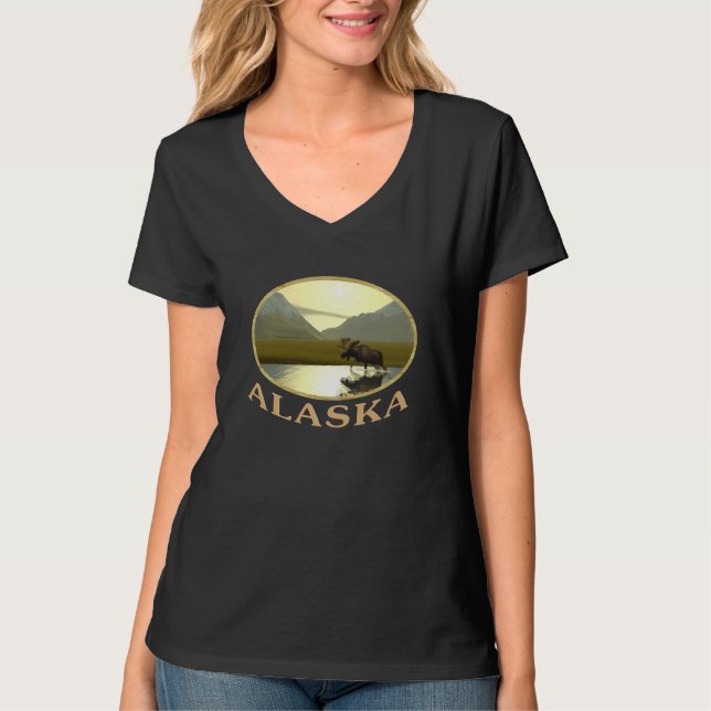 Afternoon Moose T-Shirt (Front)