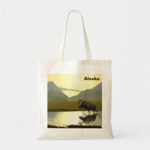 Afternoon Moose Tote Bag