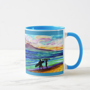 afternoon surf lesson Lahaina Mug
