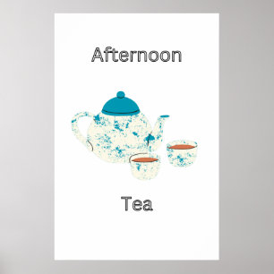 Afternoon Tea Art Poster