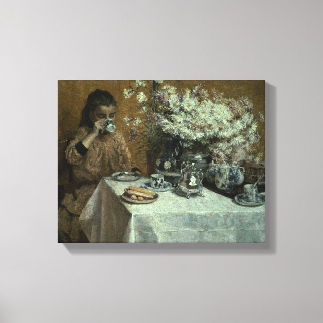 Afternoon Tea Canvas Print (Front)