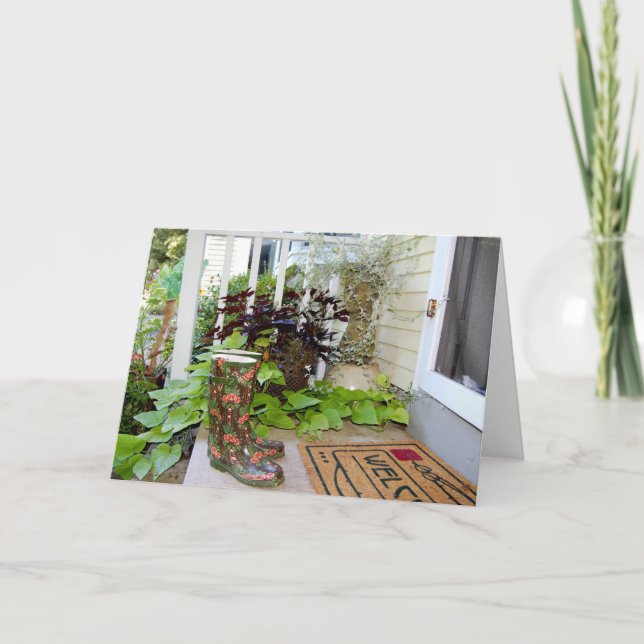 Afternoon Tea Card (Front)