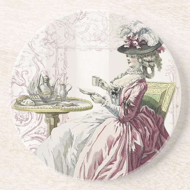 Afternoon tea! coaster (Front)