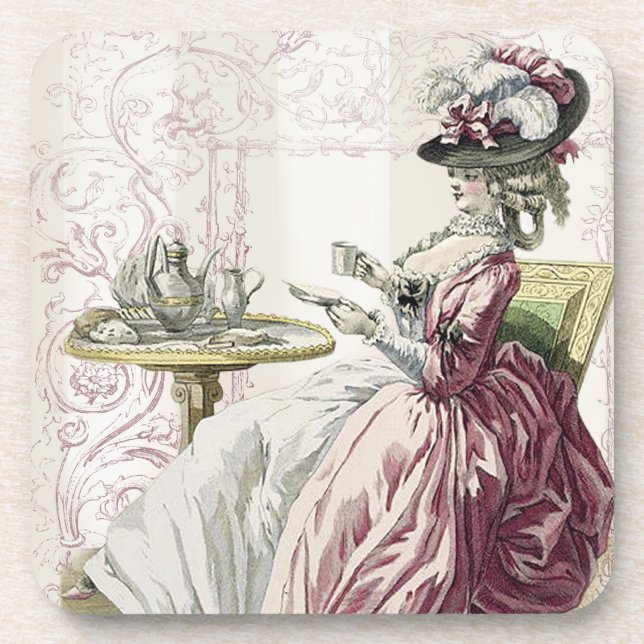 Afternoon tea! coaster (Front)