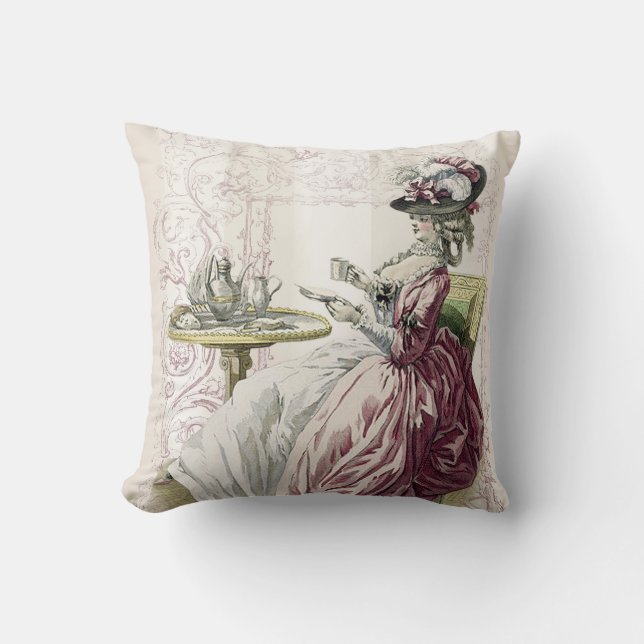 Afternoon tea! cushion (Front)
