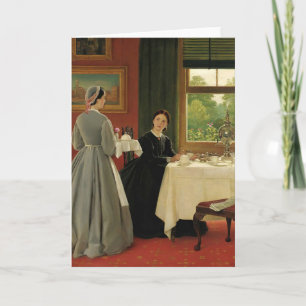 Afternoon Tea   George Dunlop Leslie Card