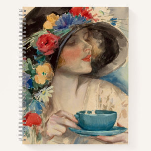 Afternoon Tea - Harrison Fisher Notebook