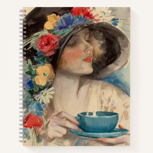Afternoon Tea - Harrison Fisher Notebook (Front)