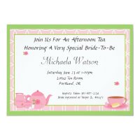 afternoon tea invitations announcements zazzle uk