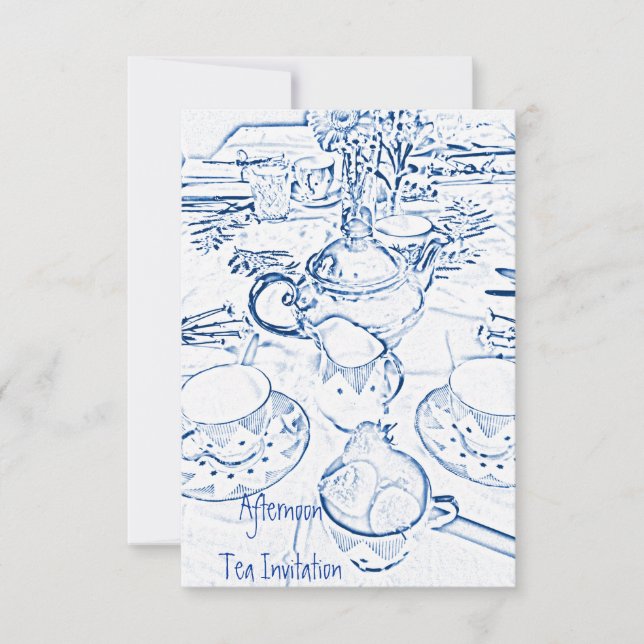 Afternoon Tea Invitation (Front)