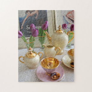 Afternoon Tea Jigsaw Jigsaw Puzzle