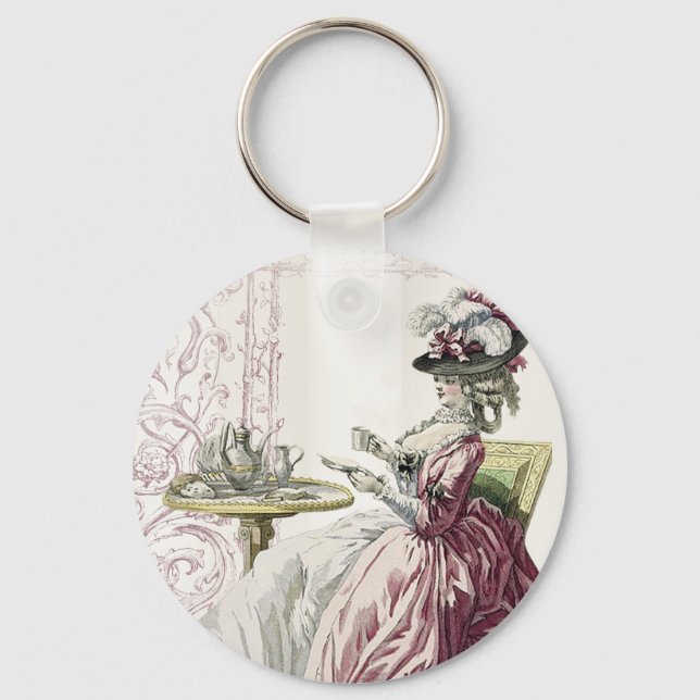 Afternoon Tea! Key Ring (Front)