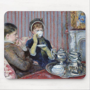 Afternoon Tea, Mary Cassatt Mouse Mat