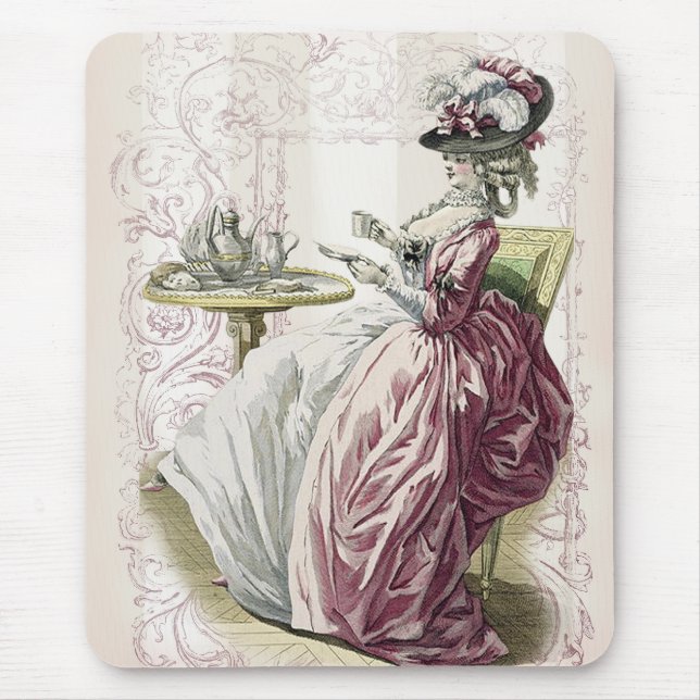 Afternoon tea! mouse mat (Front)