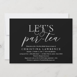 Afternoon Tea Party, Bride to be, Bridal Shower Invitation