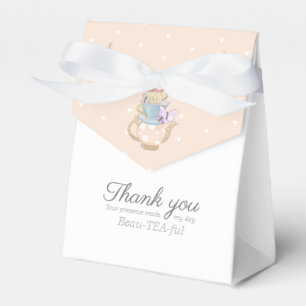 Afternoon Tea Party Ideas Favour Box