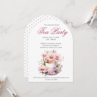 Afternoon Tea Party Invitation