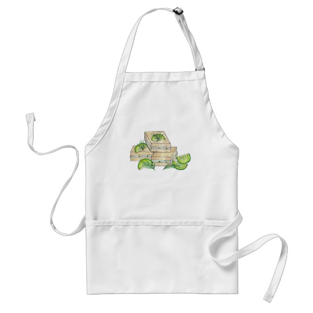 Afternoon Tea Party Shower Cucumber Sandwiches Standard Apron (Front)