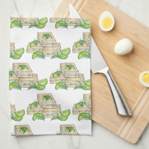 Afternoon Tea Party Shower Cucumber Sandwiches Tea Towel