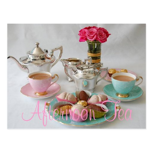 Image of Afternoon Tea Postcard