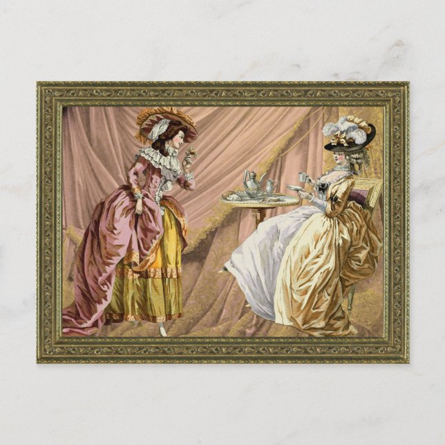 Afternoon tea postcard (Front)