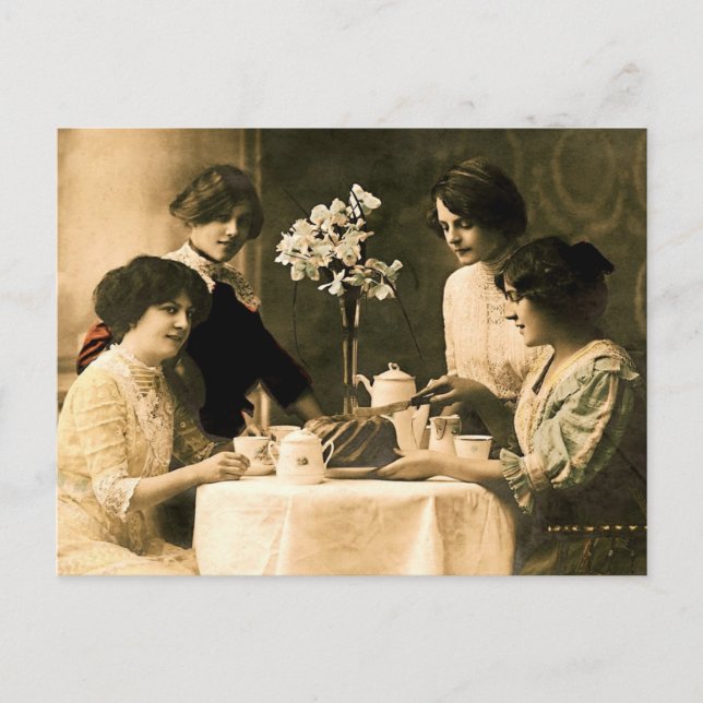 Afternoon Tea Postcard (Front)