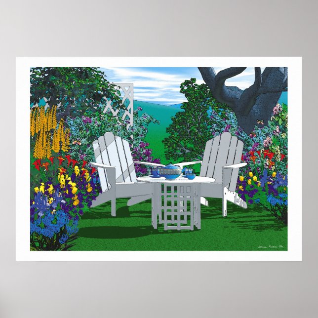 Afternoon Tea Poster (Front)