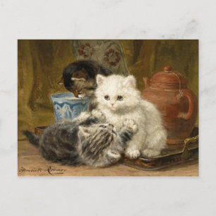 Afternoon Tea - Ronner-Knip Postcard