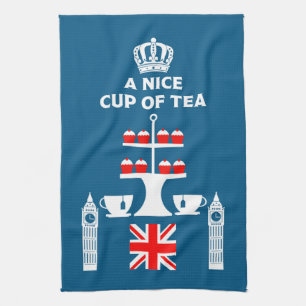 Afternoon Tea Tea Towel