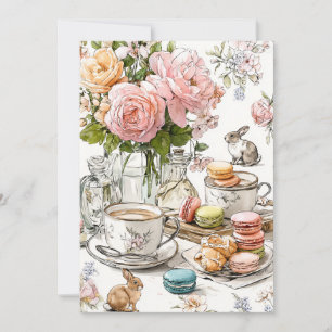 Afternoon Tea & Tiny Toes   Parlour Party Invitation