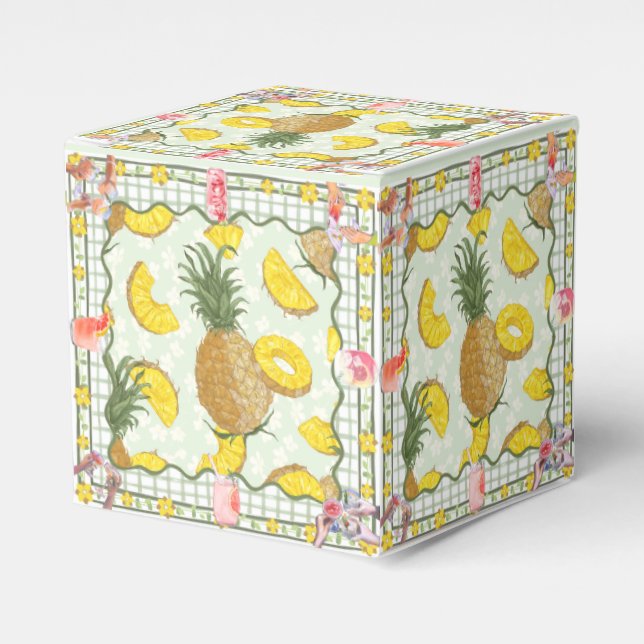 Afternoon Tea Treats Artisan Favour Box (Front Side)