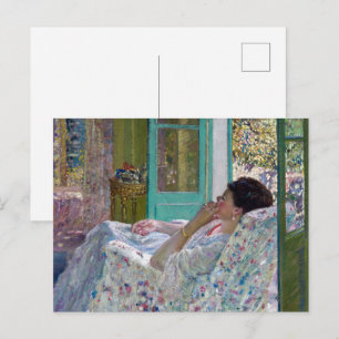 Afternoon - Yellow Room  1910 Postcard