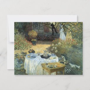 Afteroon Tea Party Impressionism Art Bridal Shower Invitation