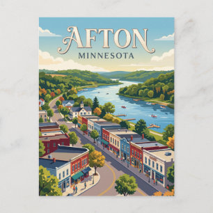 Afton, Minnesota, USA Postcard