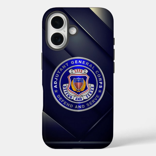 AG Adjutant General Corps Case-Mate iPhone Case (Back)