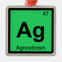 Ag - Agnosticism Philosophy Chemistry Symbol