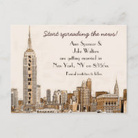 AG - NYC Skyline Etched 01 Save the Date