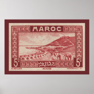Agadir, Morocco - Poster