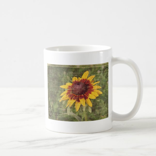 Again a Flower Coffee Mug (Right)