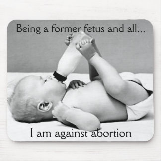 against abortion mouse mat