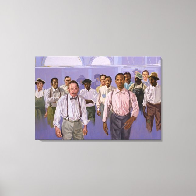 Against All Odds 2003 Canvas Print (Front)